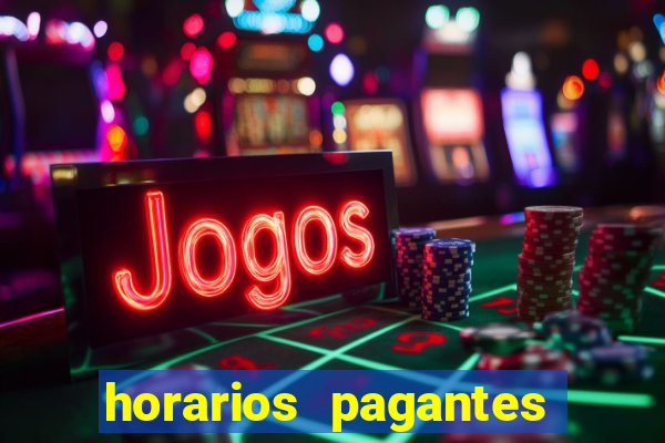 horarios pagantes fortune tiger vai de bet